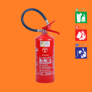 Extintor contra incêndio pó 2A20BC (ABC) 4KG