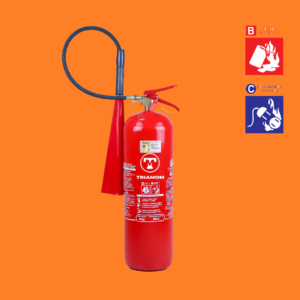 Extintor de dióxido de carbono CO2 5BC 6KG