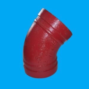 Curva 45 ranhurada  2.1/2"  76MM  REF - 132