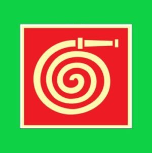 Placa de sinalização E8 manqueira 20 x 20 REF - 1252