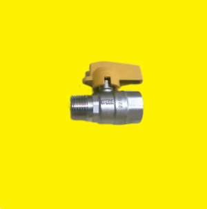 Valvula esfera reta 3/4 macho fêmea para gas REF - 1383