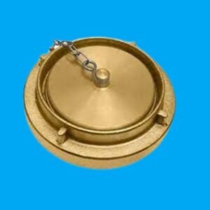 tampão com corrente 2.1/2 latão REF - 29