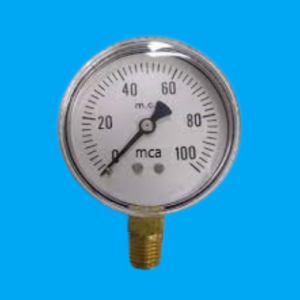 Manômetro de pressão 0 a 100 em  MCA  REF - 2223