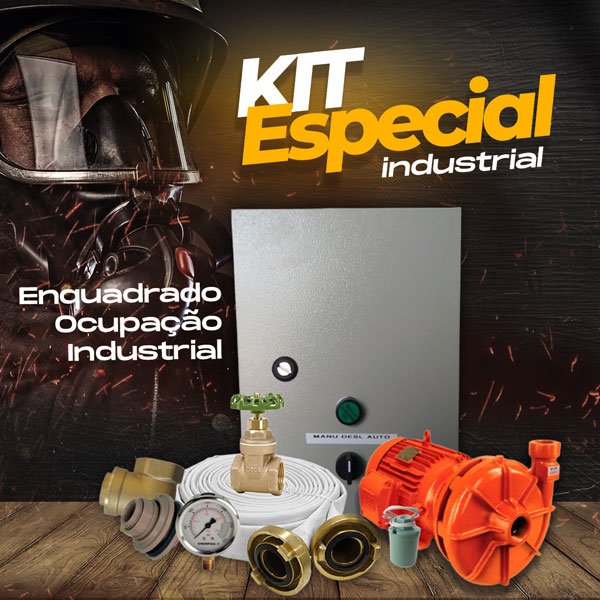kit especial triamom com painel e bomba industrial