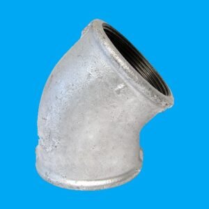 Cotovelo Galvanizado FF 45º - 2.1/2 - RF 90