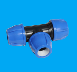 TEE ADAPT COMPRESSÃO FEMEA PEAD 75 X 2.1/2 PN 16 REF - 2701