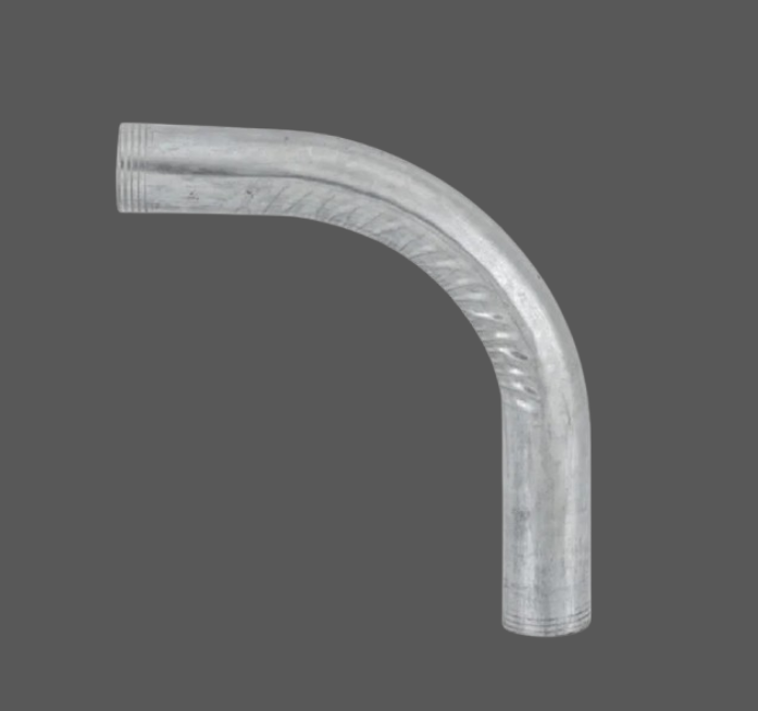 CURVA PRE ZINCADA MEDIA 1/2" X 90' C/R REF - 3347