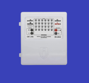 CENTRAL DE ALARME CONVENCIONAL DE 08 LAÇOS, 24VCC, DISPLAY E SAÍDA REF - 2770