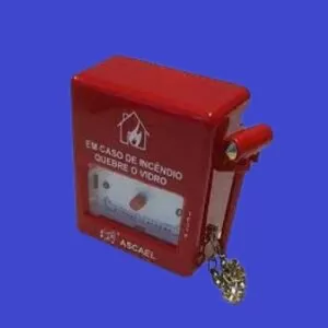 Acionador ABDE - A/M 1024 botoeira endereçavel ABS com martelo REF - 487