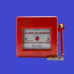 Acionador manual de alarme AM-C com martelo convencional REF - 112