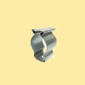 Abraçadeira D com cunha  3/4 galvanizado REF - 1099