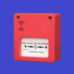 Acionador manual endereçavel IP20 AME14 com saida para sirene REF - 524