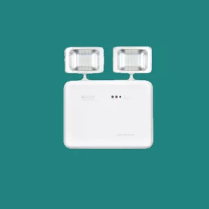 Luminaria de emergência led 1.200 lumens 2 farois compact REF - 1327