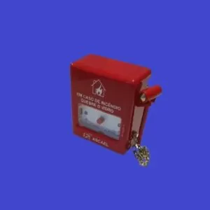 ABDE -T -A/M 1024 Botoeira endereçavel ABS resinada com martelo REF - 448