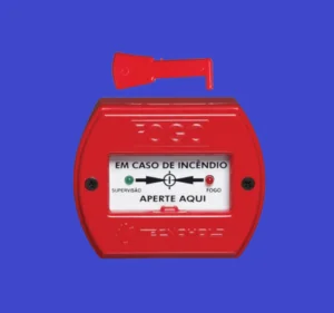 ACIONADOR MANUAL PARA ALARME DE INCENDIO END IP20 SAF REF - 3358
